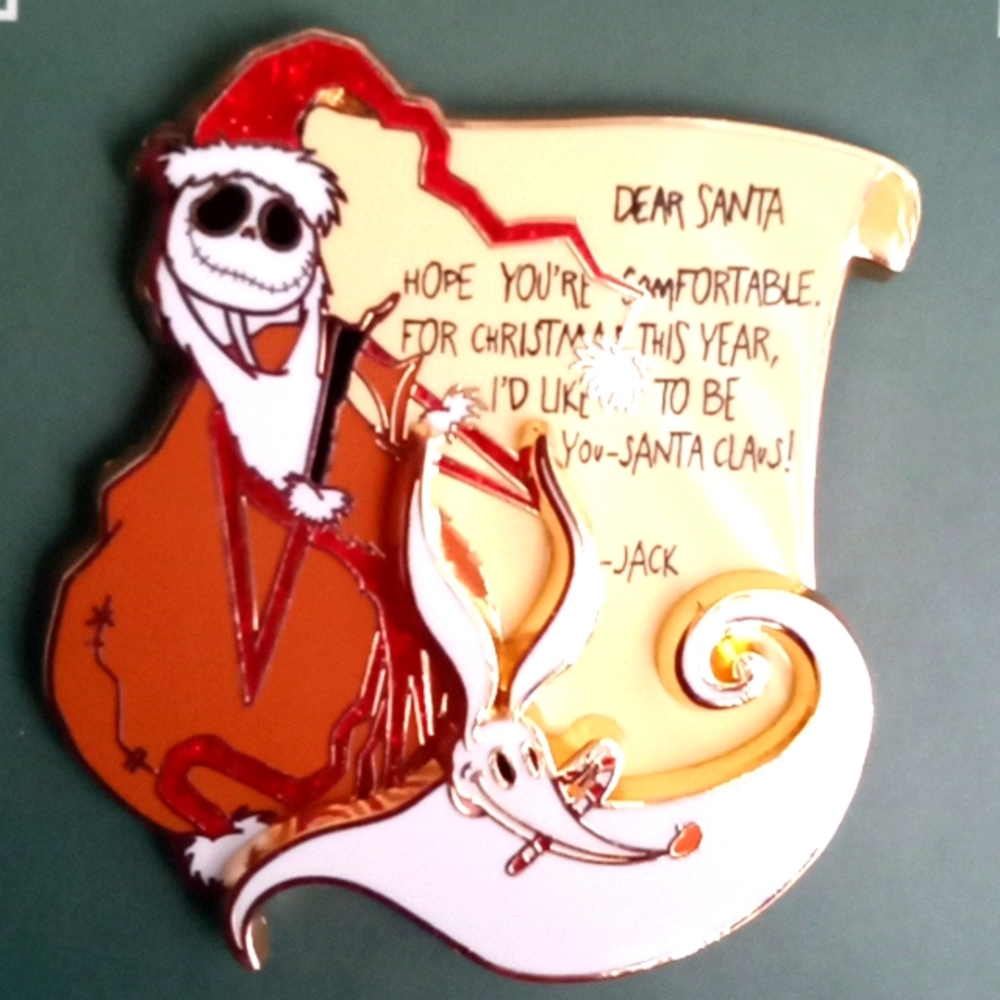 DISNEY 2021 LIMITED EDITION DISNEY LETTERS JACK SKELETON
